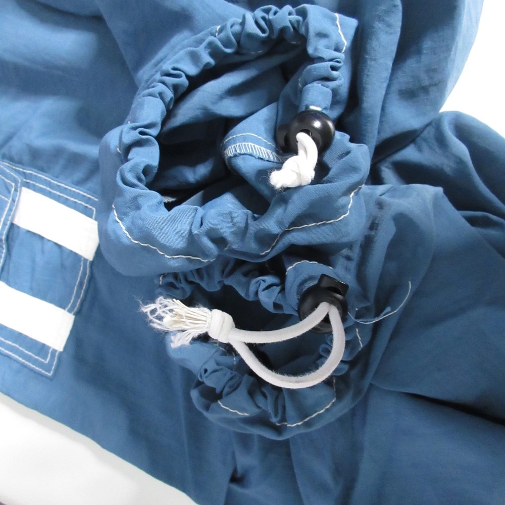 Vintage Mosquito Pants Men Medium Blue Nylon Rave Skate‎ Nylon Y2K 90s  USA Made - Picture 11 of 12